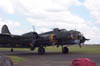 B-17 rollt zum Start